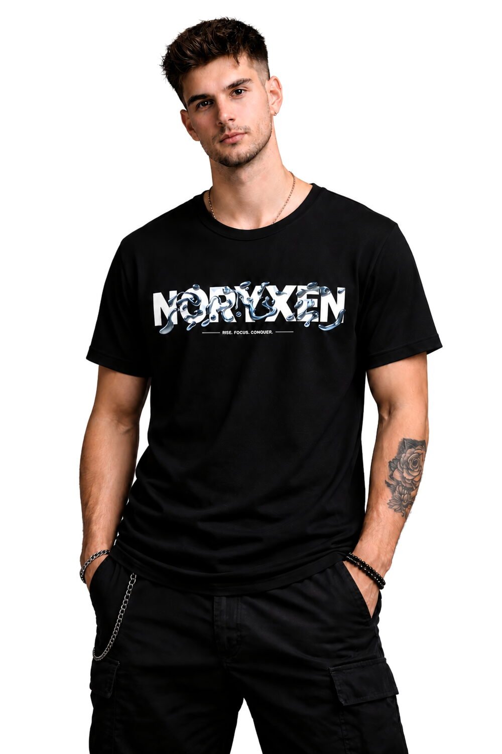 Rise Focus Conquer Regular Fit T-Shirt